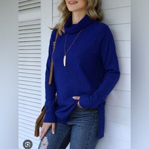 Royal Blue Pullover Sweater
